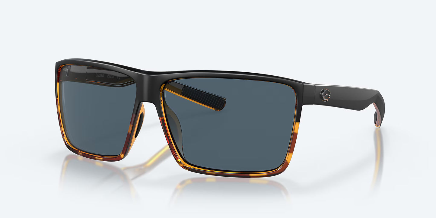 Costa Del Mar Rincon 181 Matte Black/Shiny Tortoise with Gray 580P Lense 90180963