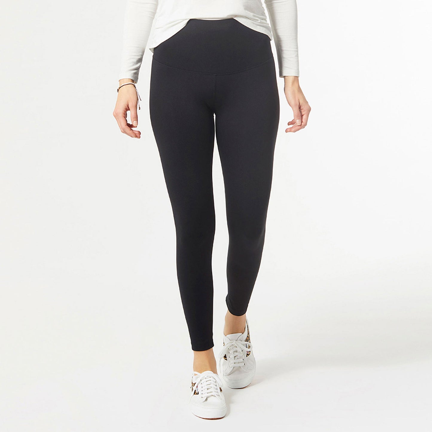 CoCo + Carmen OMG Wide Waistband Leggings 3/4 lenth 2017014B