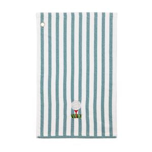 Mud Pie Ball & Tee Golf Bag Towel