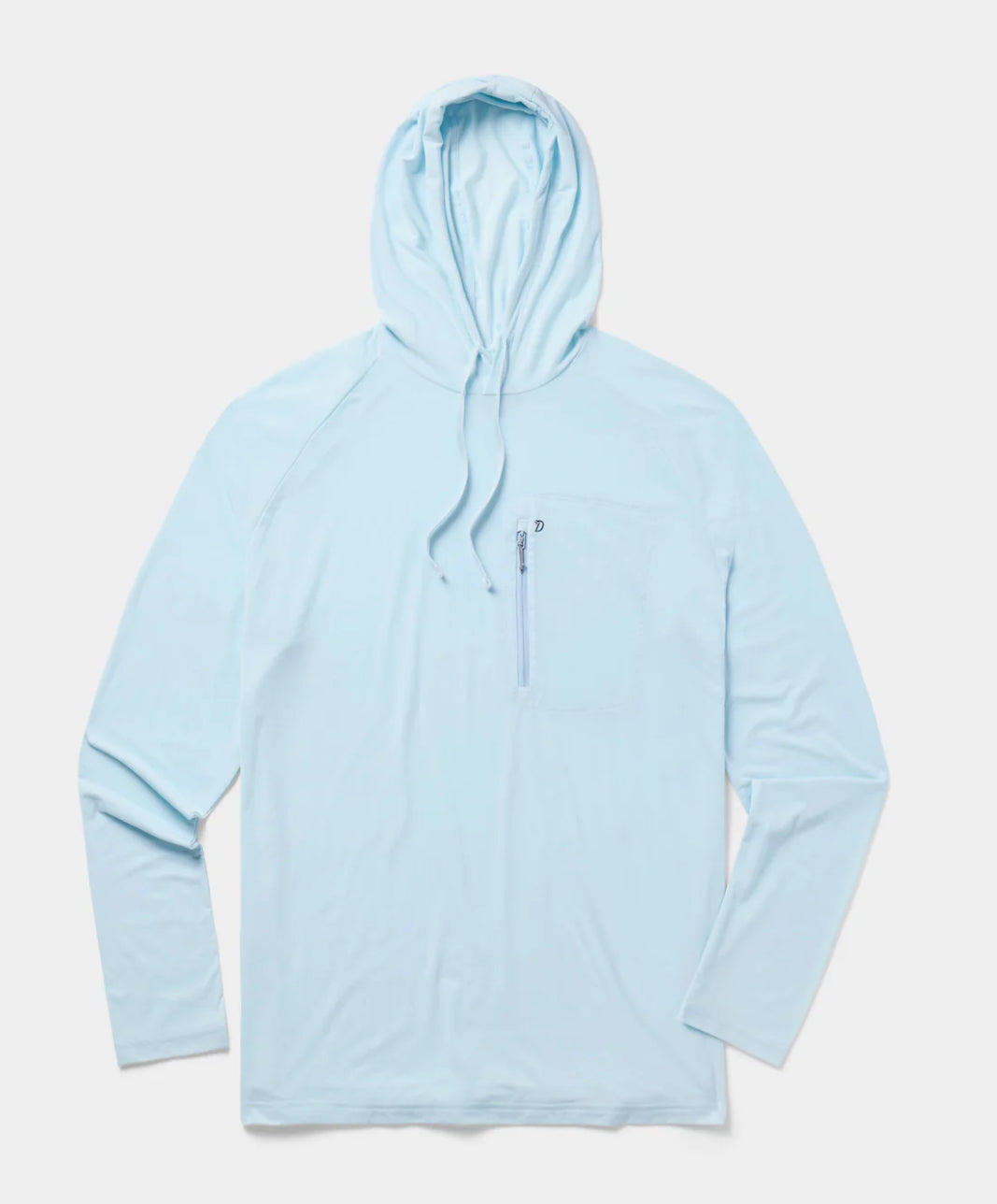 Duck Camp M's Lightweight Performance drirelease Hoodie Ice Water