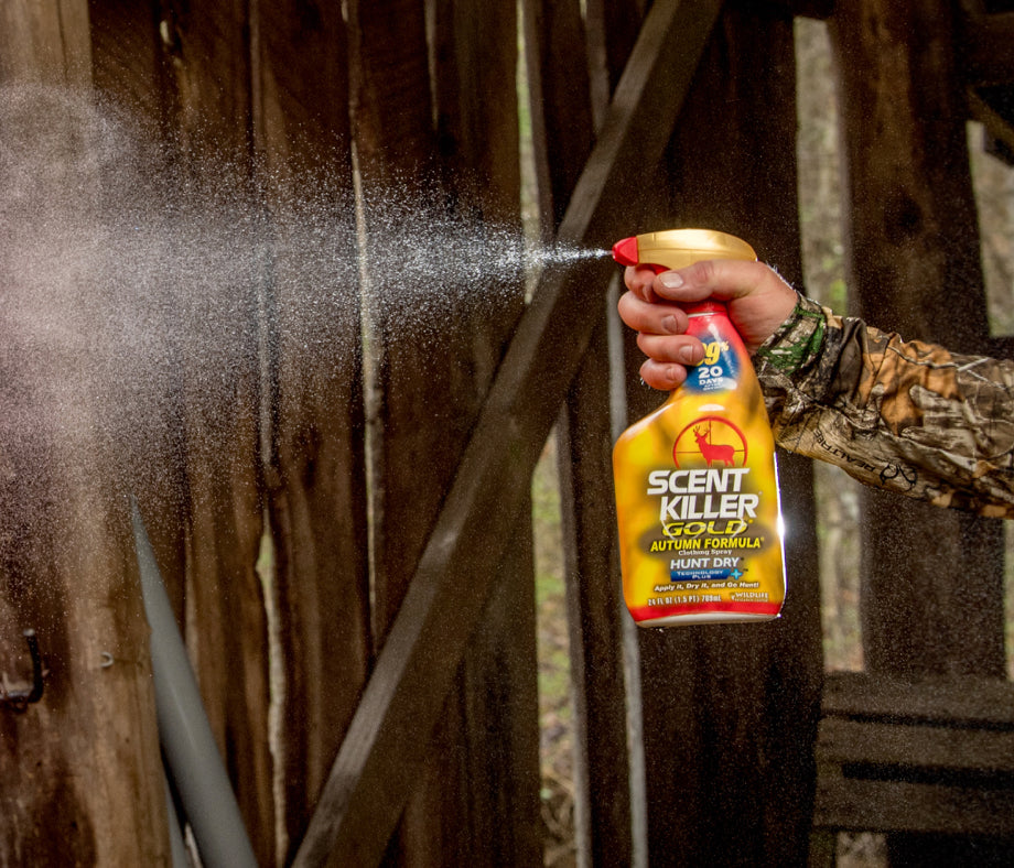 Wildlife scent killer gold autumn formula spray