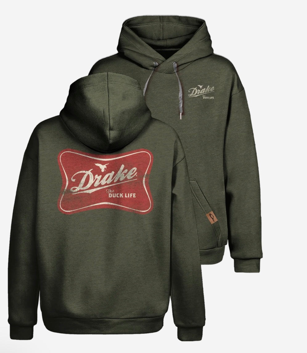 Drake Graphic Hoodie Life Deep Depths Dark Heather Small