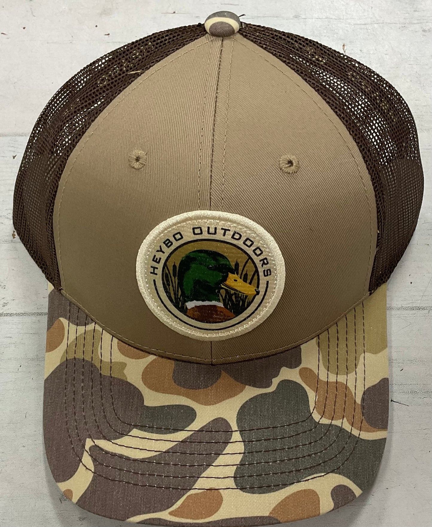 Heybo Camo Vintage Duck Heather Olive/Brown