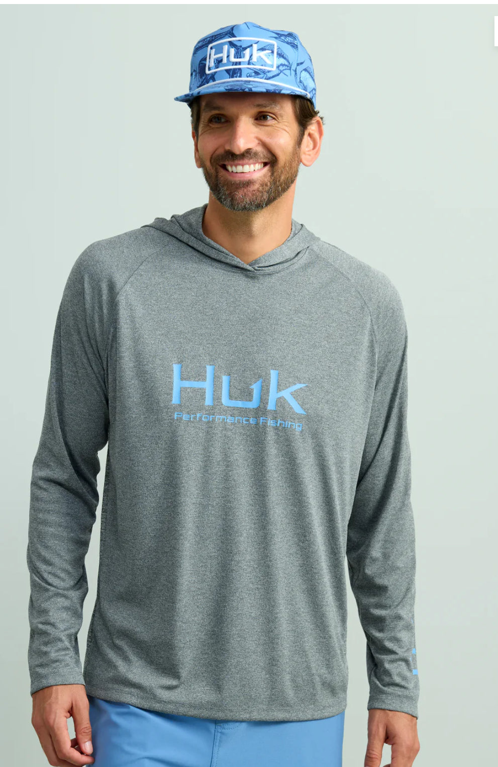 Huk Pursuit Hoodie Heather