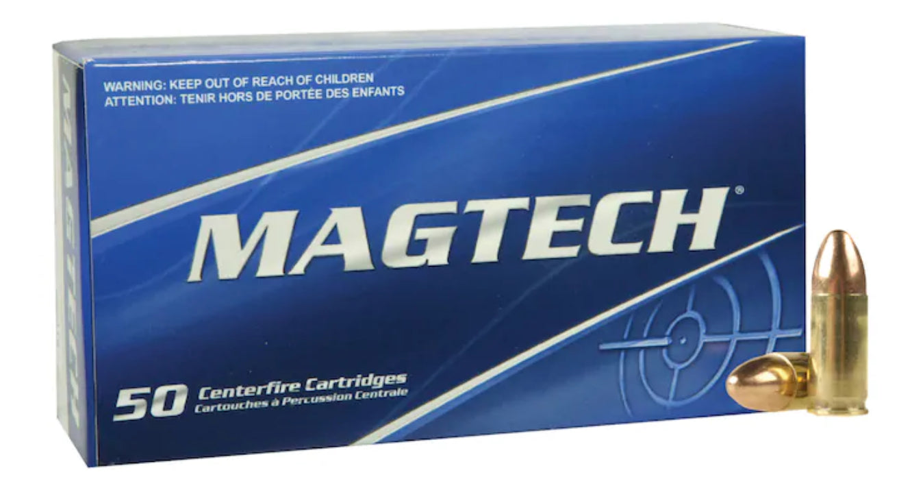 Magtech 9mm 115 Grain Ammo FMJ