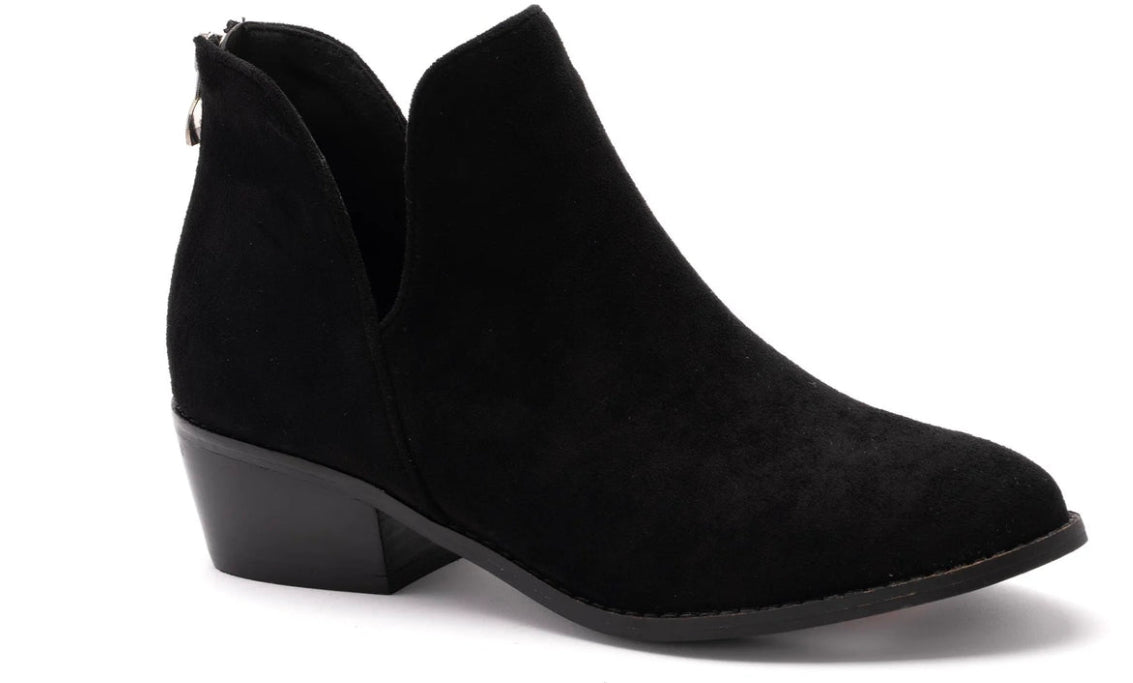Corky’s Vanish Bootie Black Suede