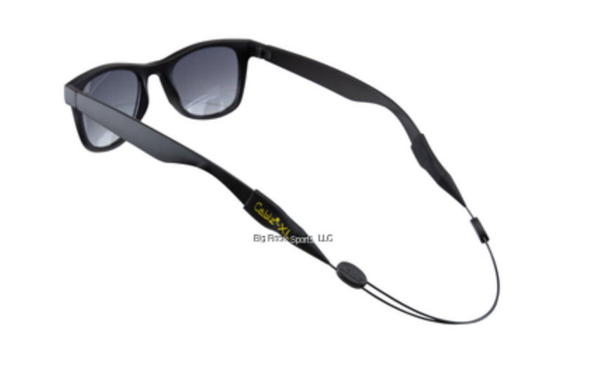 Cablz ZIPZXLB14 Adjustable Eyewear Retainer 14” XL Black