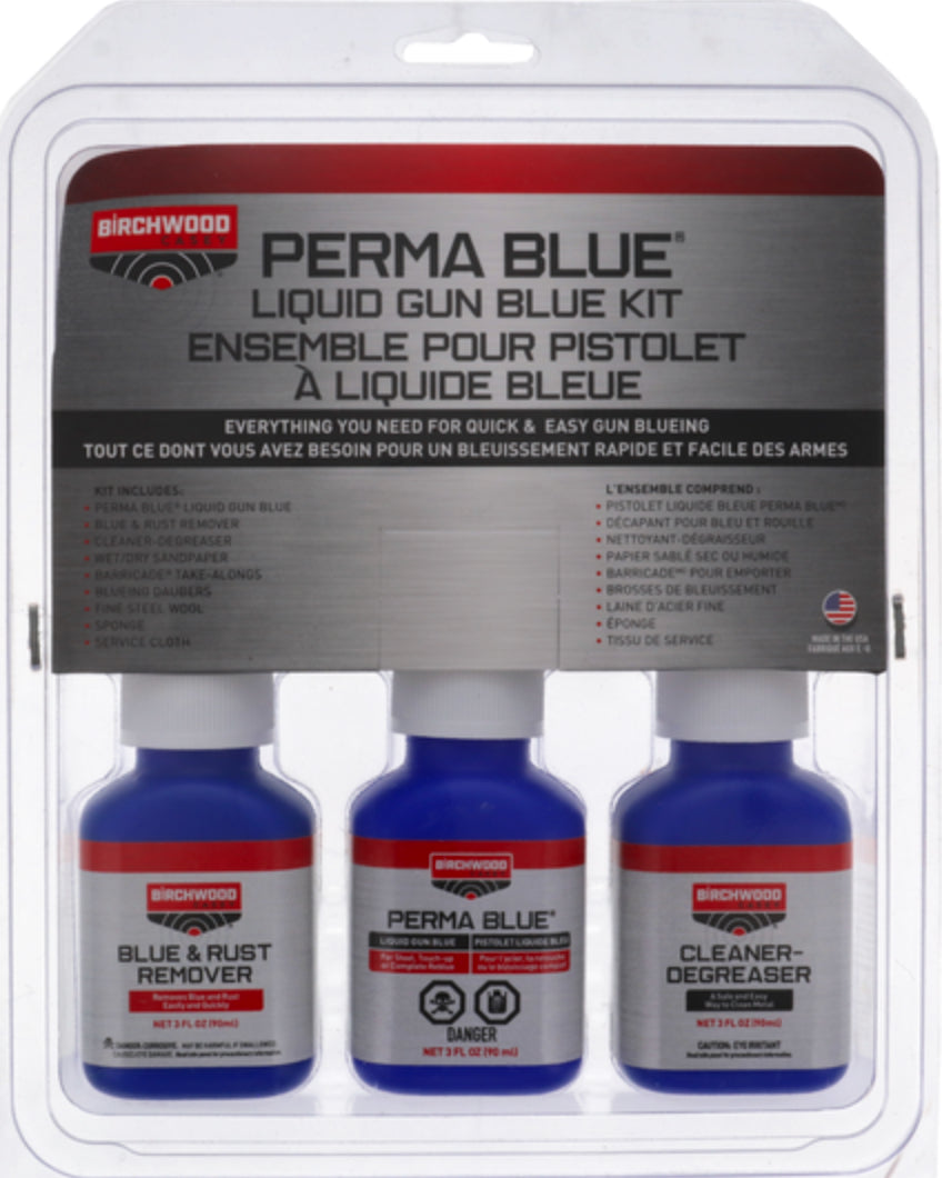 Birchwood COMPLETE PERMA BLUE® GUN BLUE KIT, LIQUID
