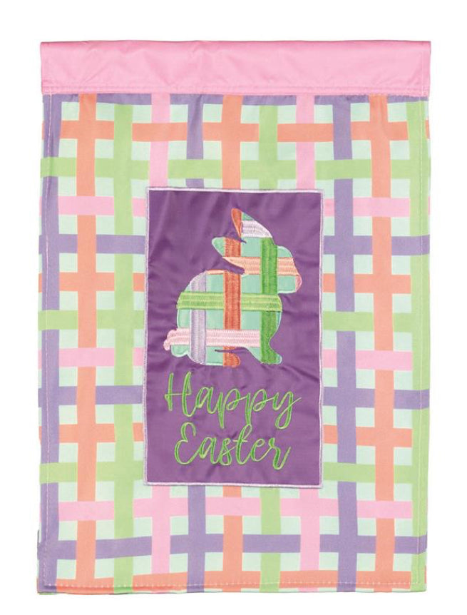 Magnolia Garden Large Flag Happy Easter M001732