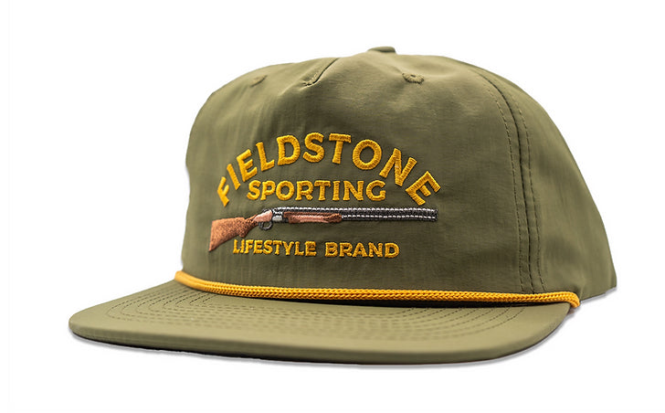 Fieldstone Shotgun Logo Rope Hat (RH-208) Green