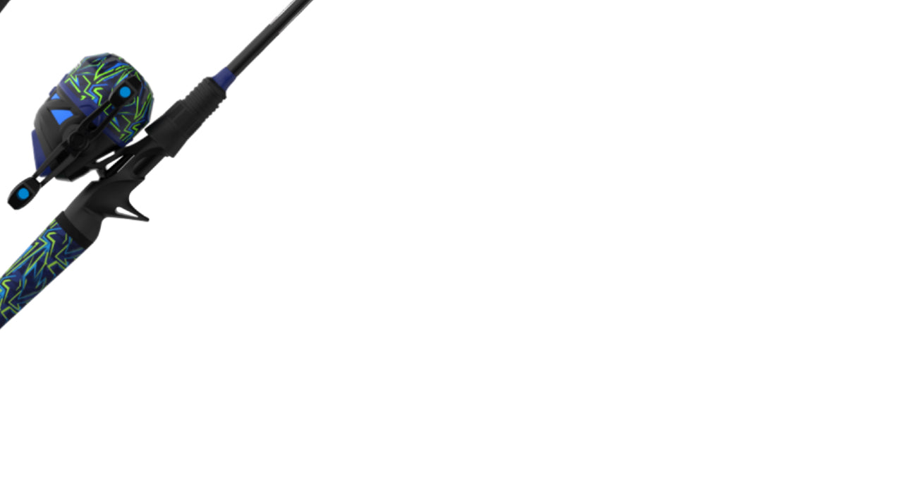 Zebco 6’6 Medium Spincast Combo Roam 30 Green/Blue