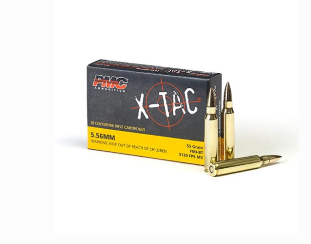 PMC X-TAC 5.56 55GR FMJBT