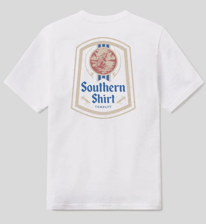 Southern Shirt Southern Brewed Tee - Bright White 1T244