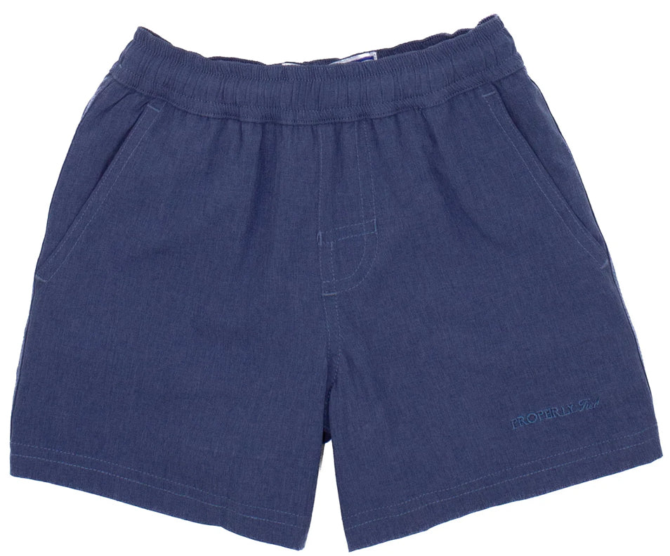 Properly Tied Boys Ace Short Marine Navy SKU:LDB1020-MNN