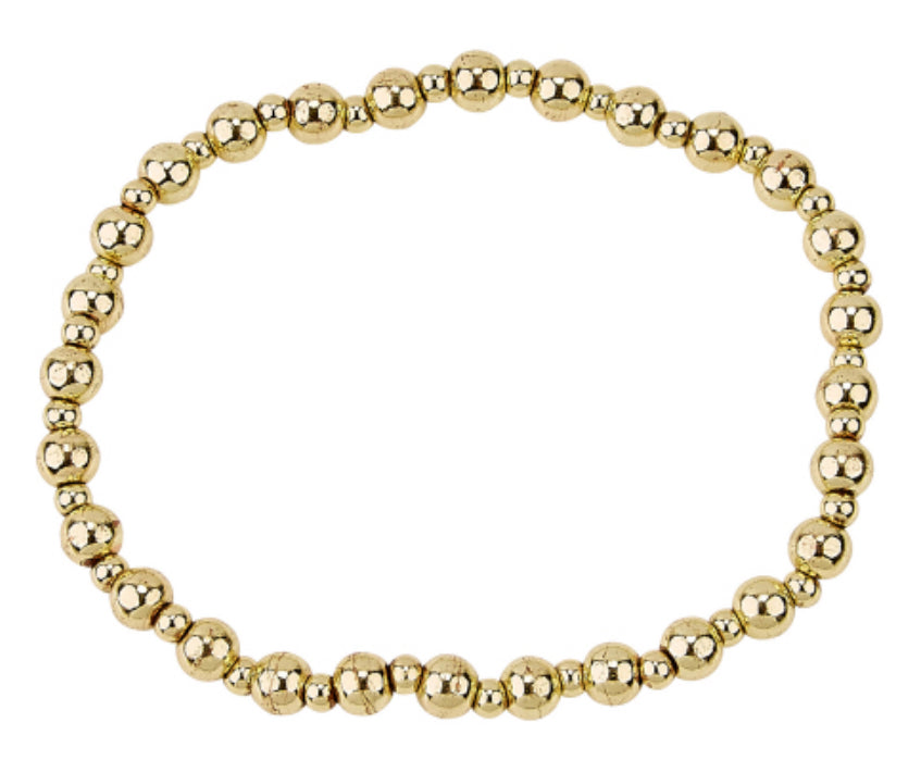 Alex Carol Graduated Ball Water Resistant Roll On Bracelet