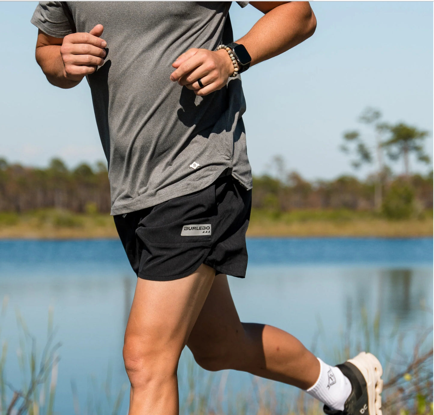 Burlebo Training Short - Runs Black