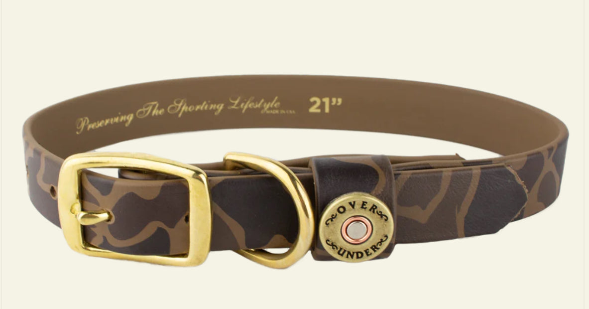 Over Under Dog Collar Water Duck Camo
