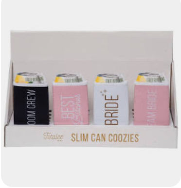 Totalee Gift Bridin Dirty Slim Can Coozie