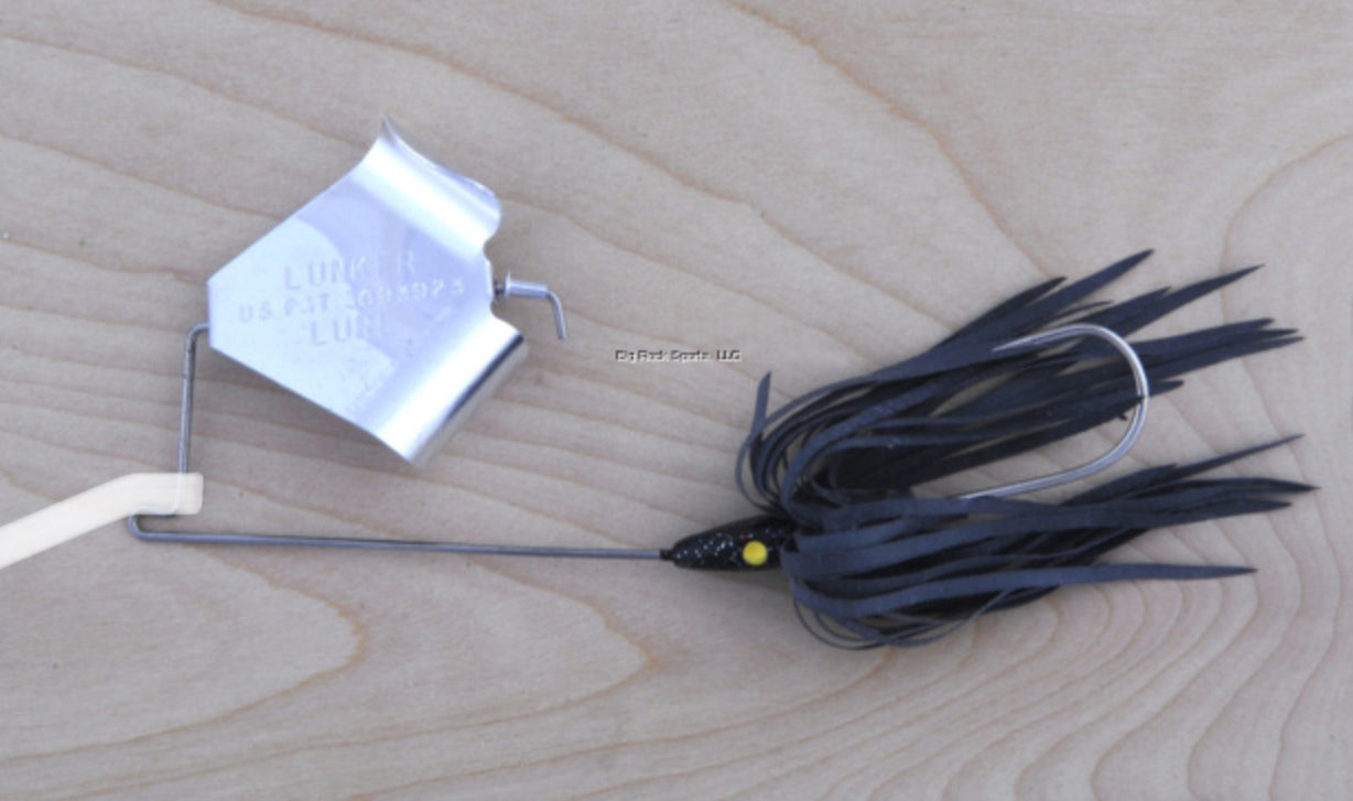 LUNKER LURE BUZZ BAIT4212-0102-BLACK/CH : 1/2