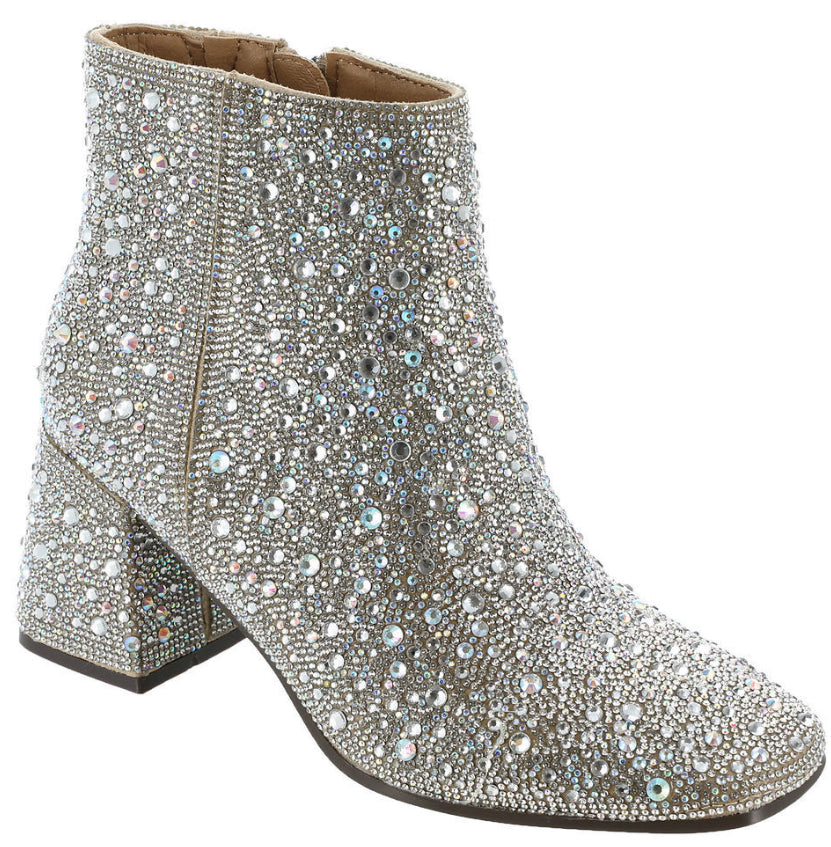 Corky’s Lit Clear Rhinestone Bootie