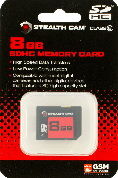 Stealth Cam 8GB Memory Cards