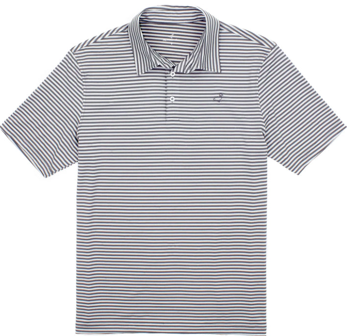Properly Tied Men’s Waverly Polo Granite Gray