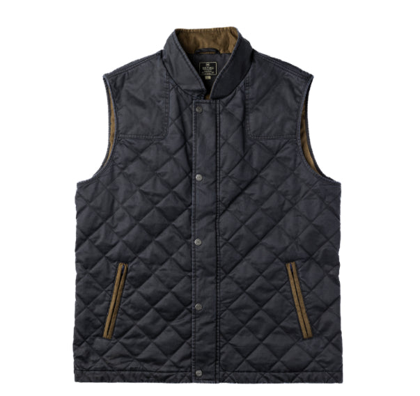 Heybo Warner Quilted Vest: Black