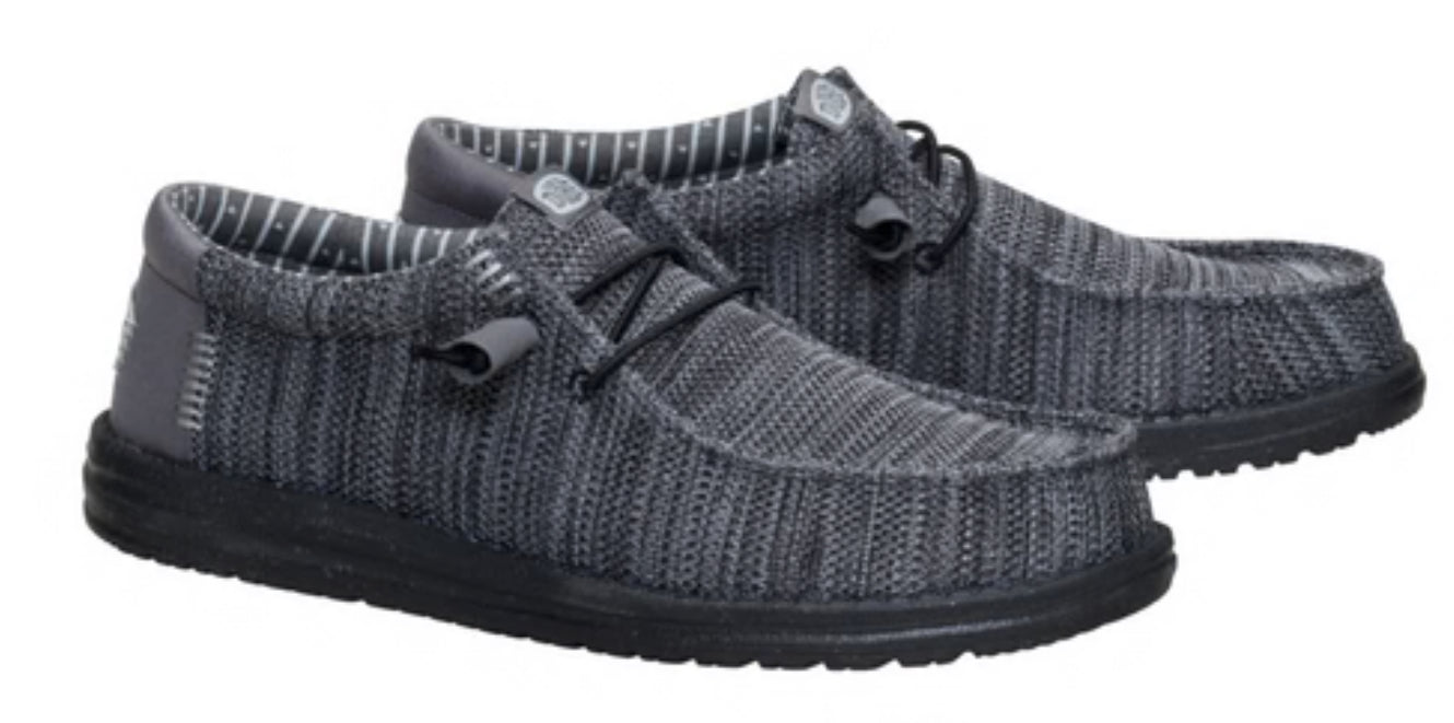Heydude Wally Stretch Sox Gray/Black