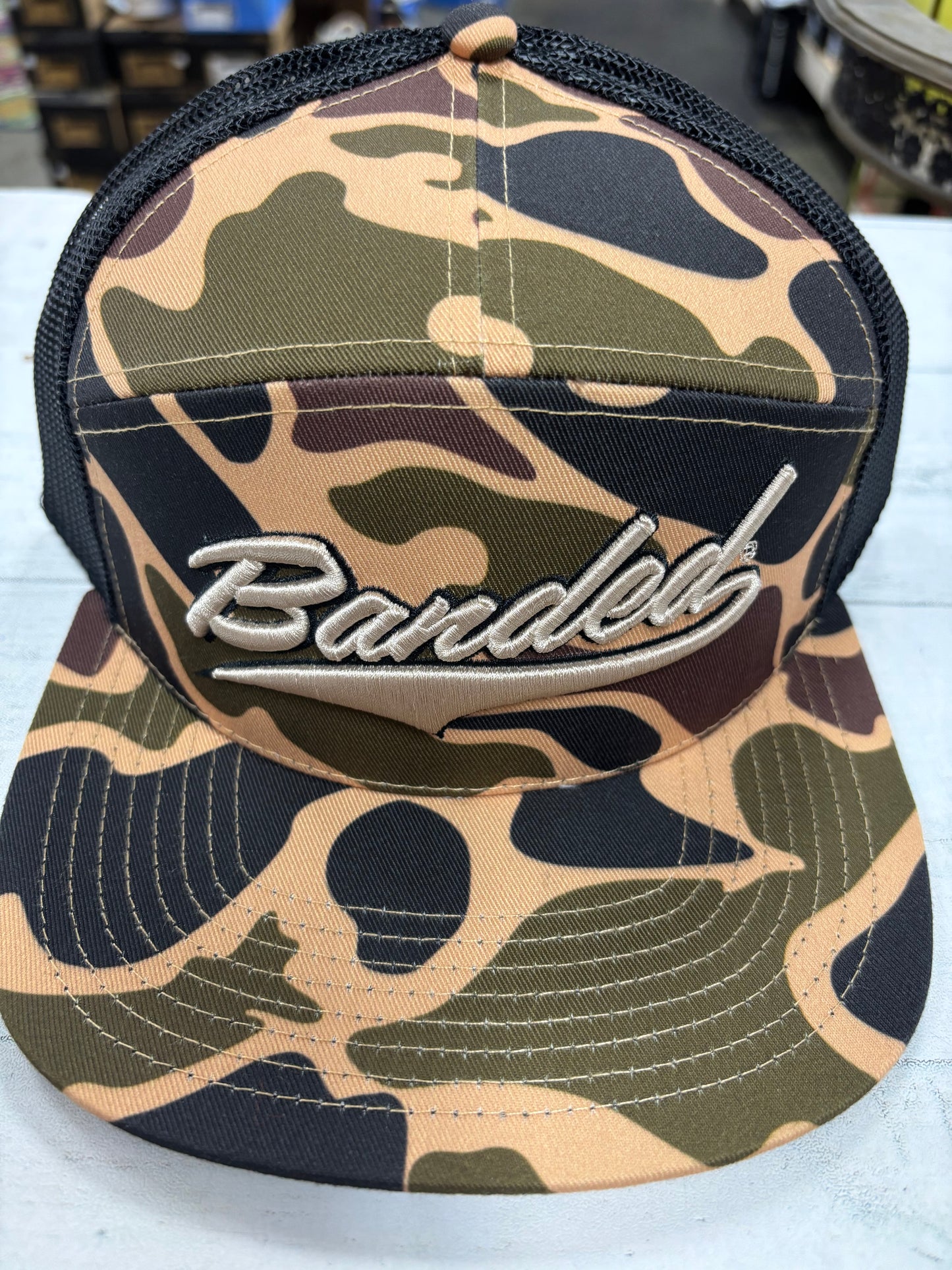 Banded Youth Camo Hat Duck Camo Black B3120001