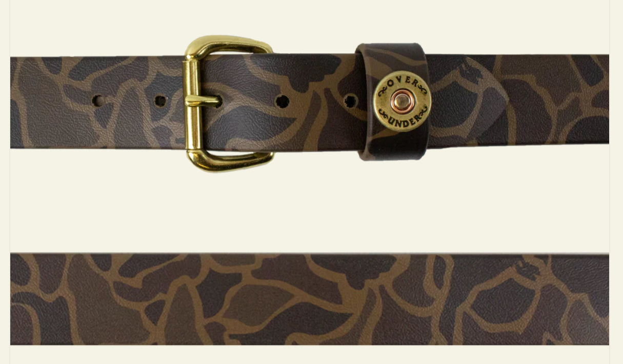 Over Under Waterproof Single Shot Belt Duck Camo