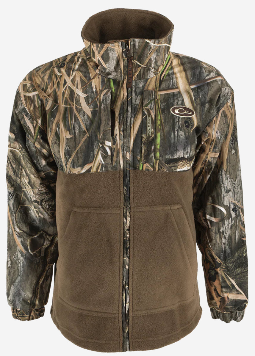 Drake MST Youth Eqwader Full Zip Jacket DW3040 Blades Habitat