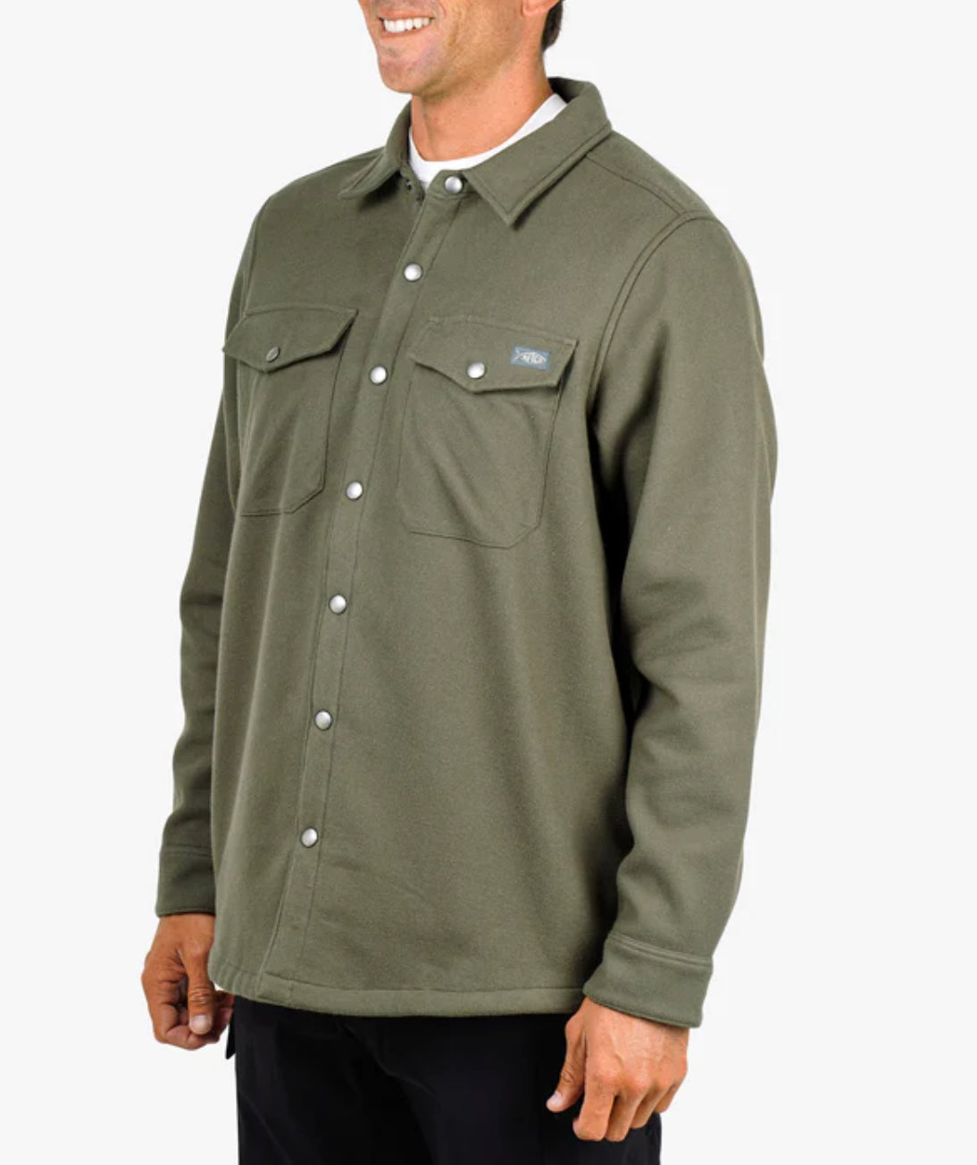 Aftco Stout Shacket Chocolate Chip MJ76