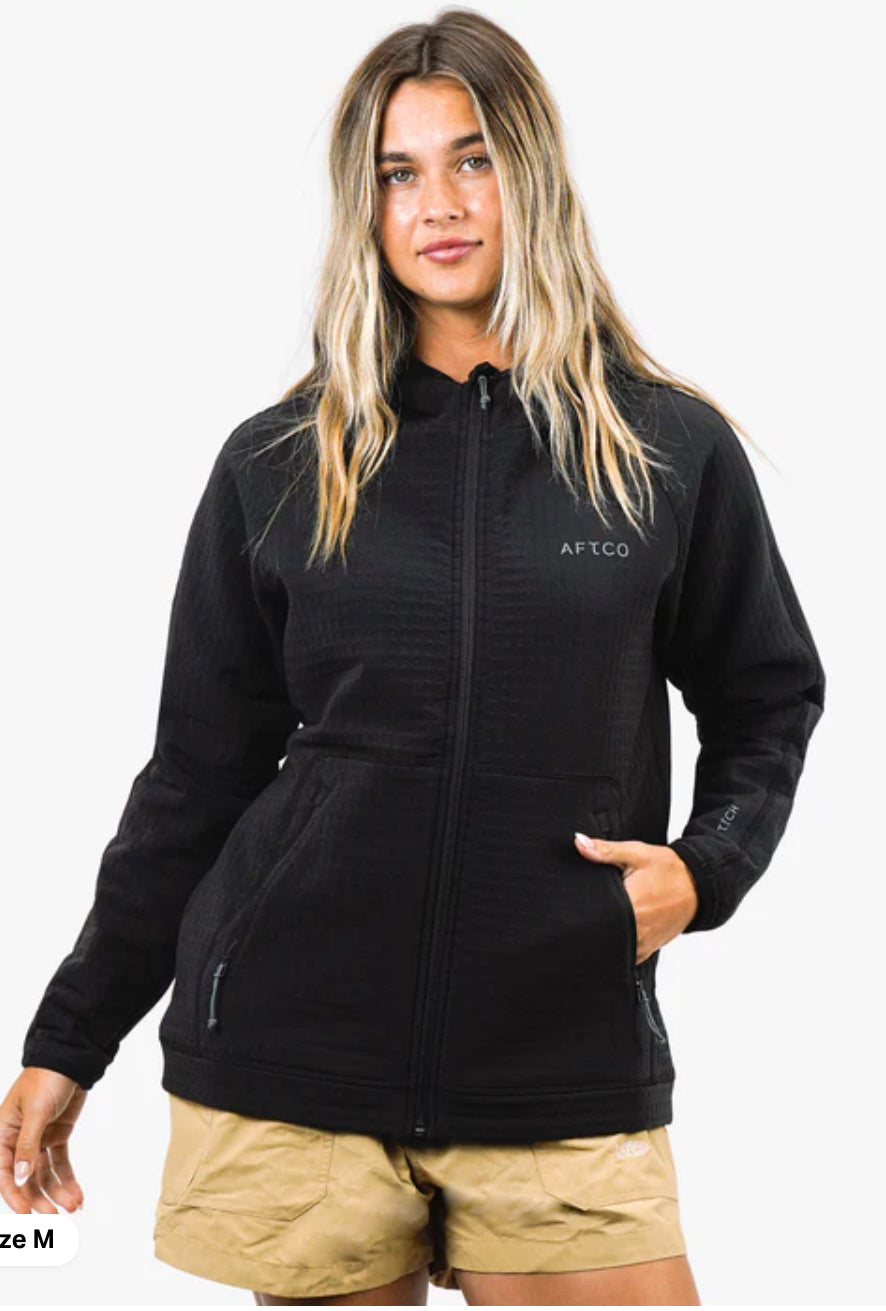 Aftco Armor Loft Black Sweatshirt WF4105