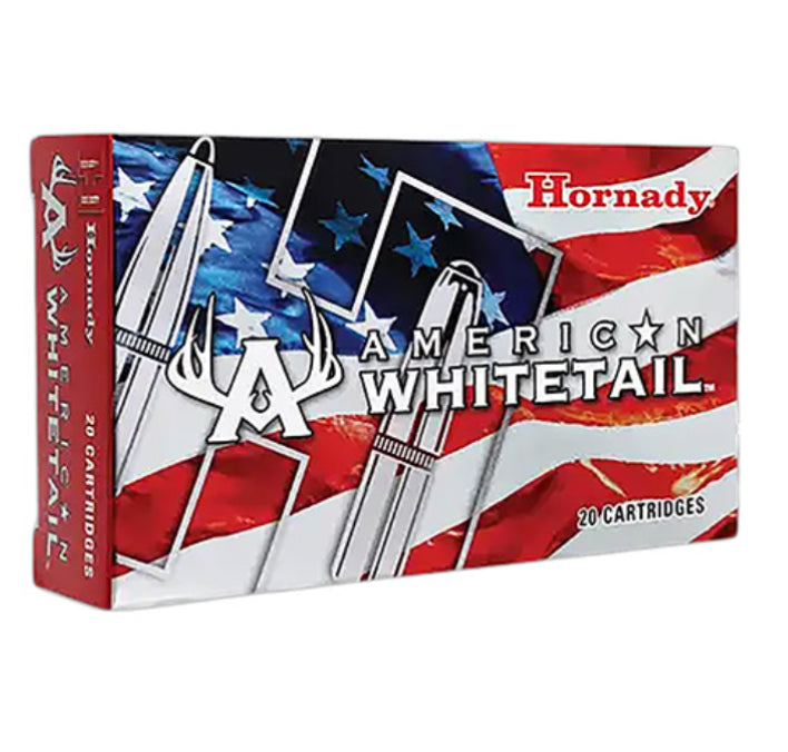 Hornady 80904 American Whitetail 308Win 165gr InterLock Spire Point 20 Per Box