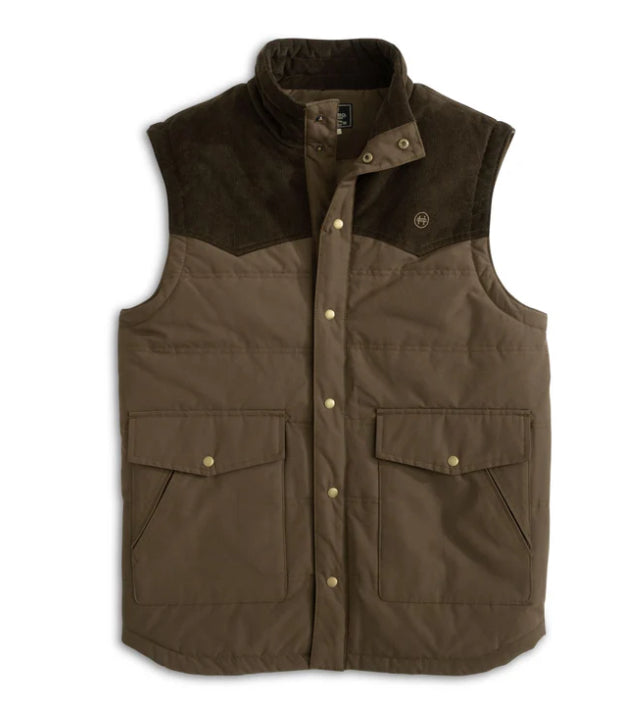 Heybo Corduray Rancher Vest Brown