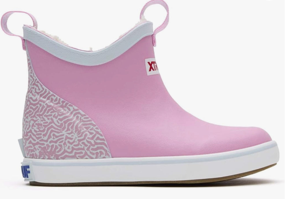 Xtratuf Little Kids Trolling Pack Fleece Lined Ankle Deck Boot