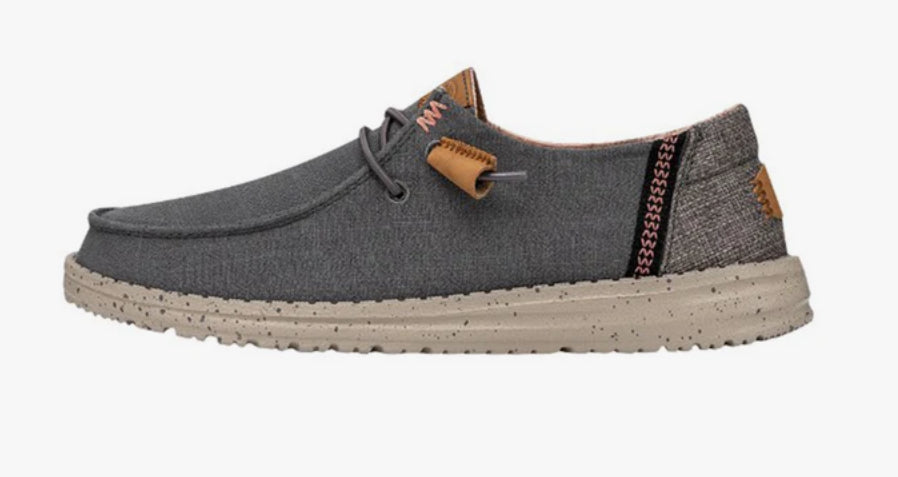 Heydude Wendy Youth Washed Charcoal