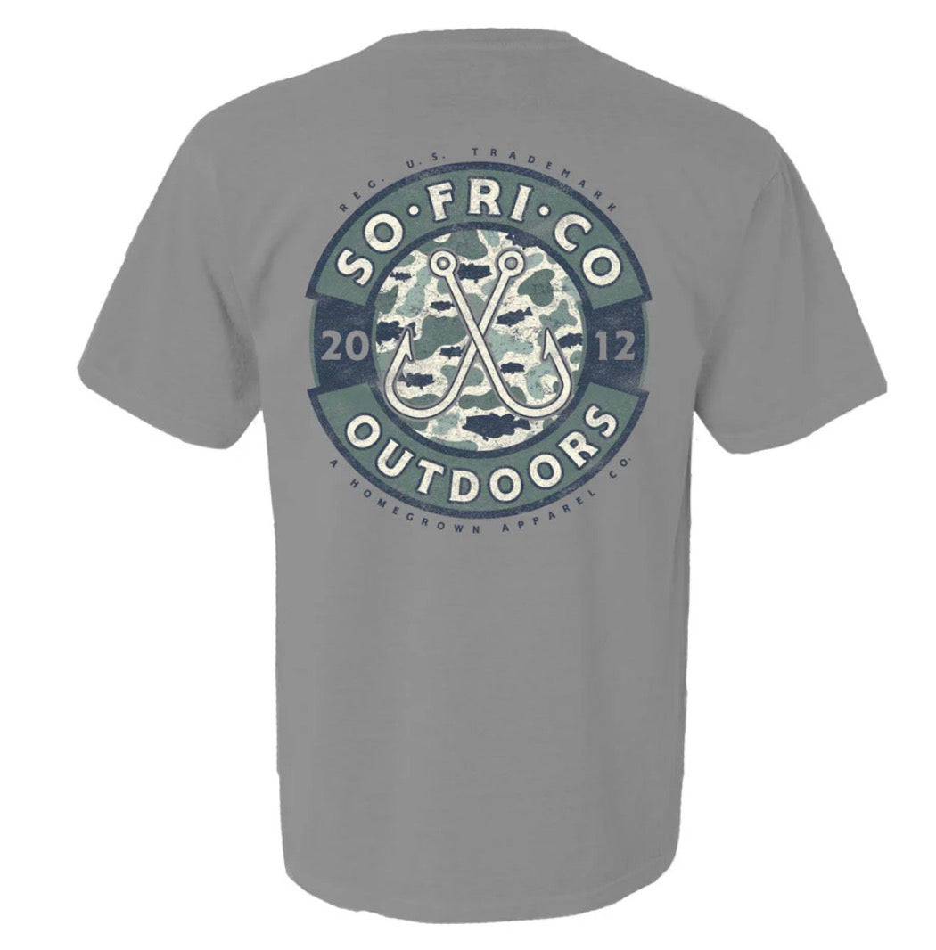 Southern Fried Cotton Old School Fish Camo SFM12296