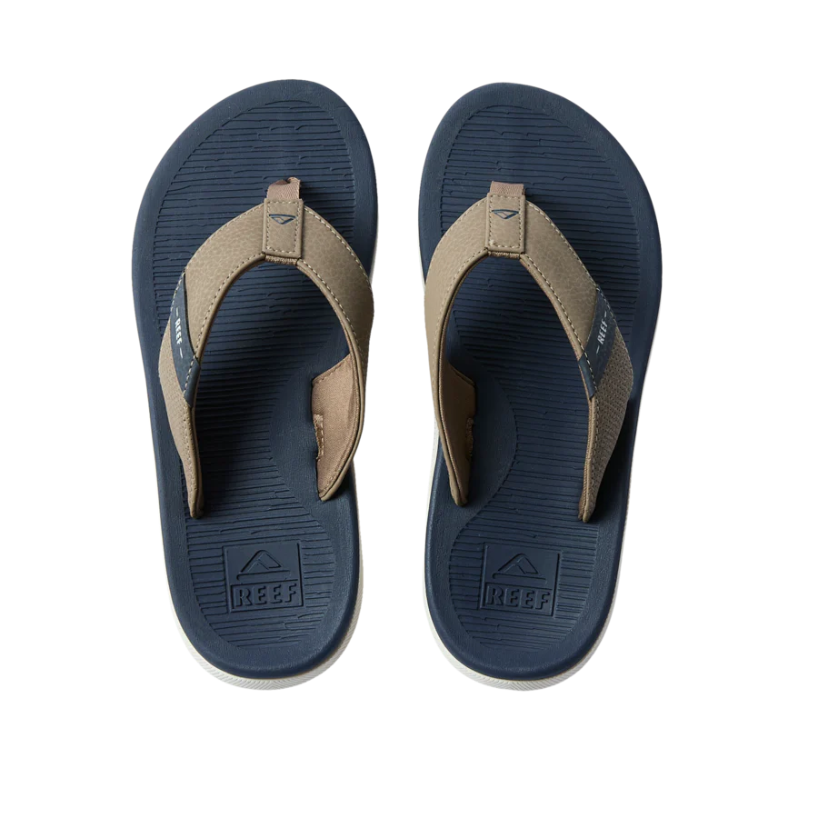 Reef Kids/Little Santa Ana Navy/Khaki Sandals