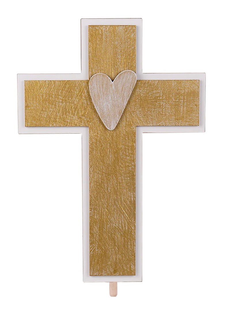 Glory Haus Cross and Heart Topper