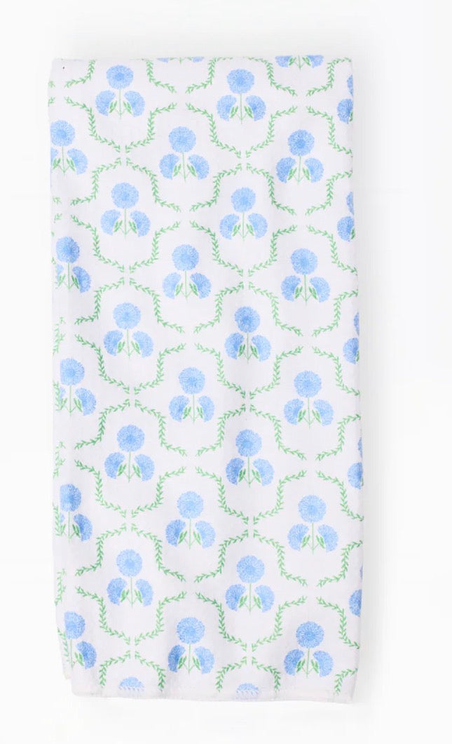 Mary Square Quick Dry Kitchen Tea Towel | Sweetbriar Lattice