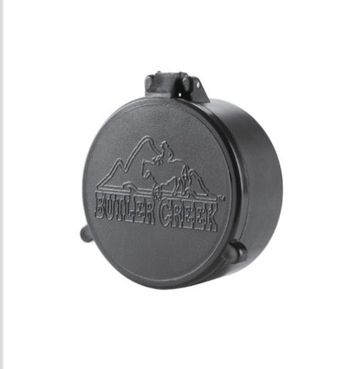 Butler Creek 30200 Flip-Open Objective Scope Cover 43.20mm Obj. Size 20 Black