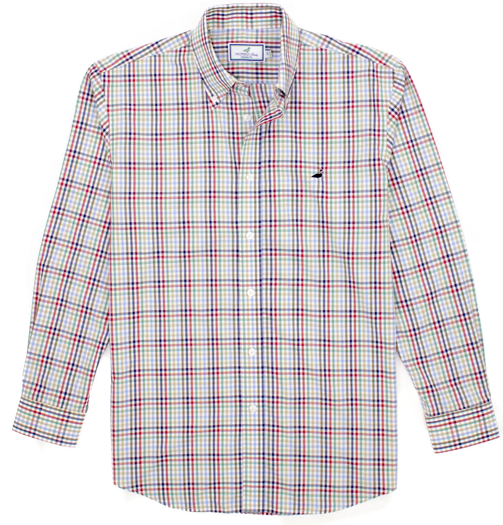 Properly Tied Seasonal Sportshirt Autumn Trail