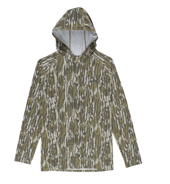 Aftco Mossy Oak Performance Hoodie Green Leaf