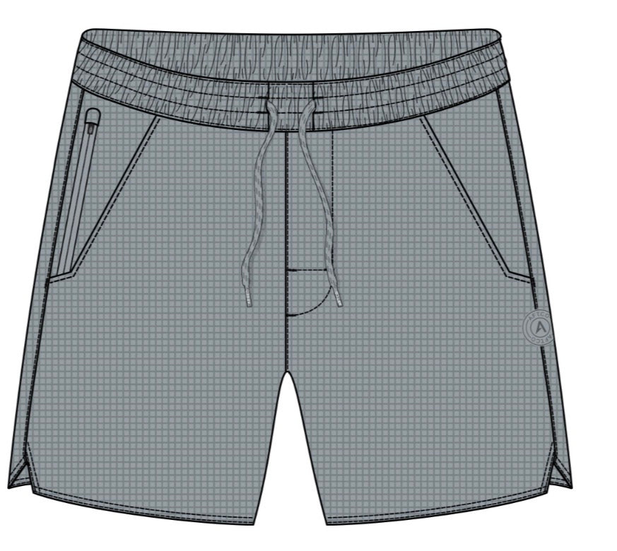 Aftco Swiftwater Shorts Harbor Gray