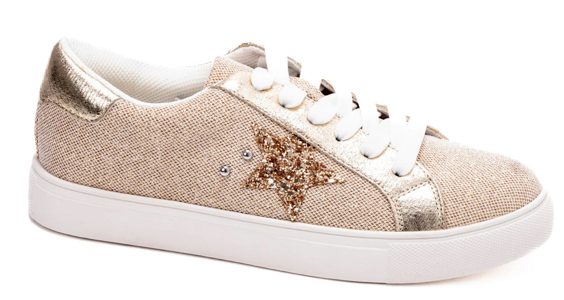 Corky’s Supernova - Rose Gold Shimmer Boutique Shoe 51-0030-RGSH-Q