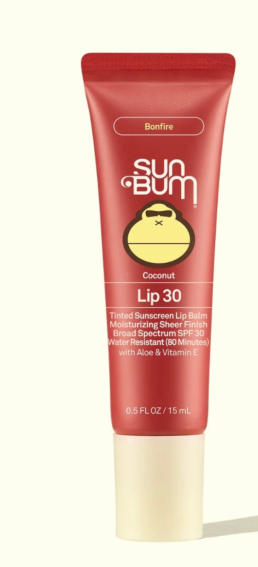SunBum Bonfire SPF 30 Moisturizing Lip Balm
