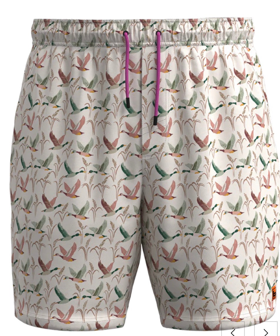 Banded BUFFALO 7" SWIM TRUNK Marsh Flight