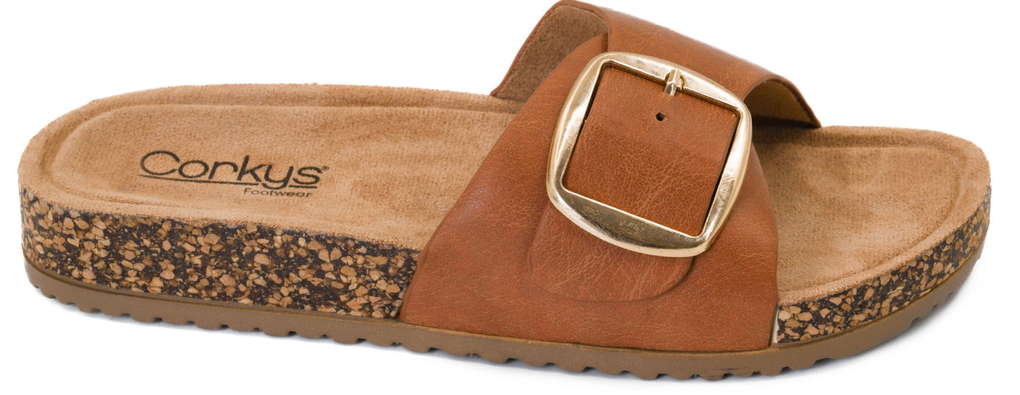 Corkys Road Trip Cognac Brown