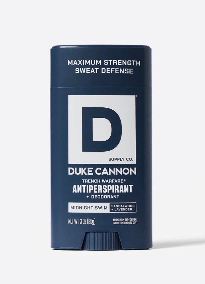 Duke Cannon ANTIPERSPIRANT DEODORANT Midnight Swim